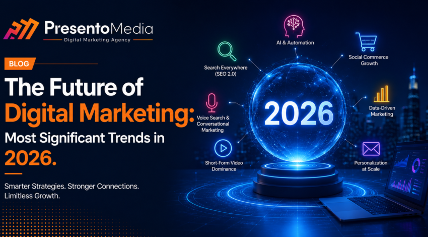 The Future of Digital Marketing: Most Significant Trends in 2026.